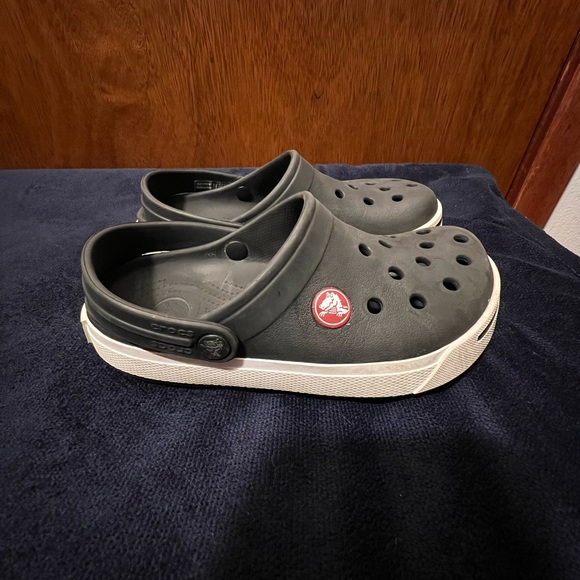 Crocs size 12/13 black and white clogs(2 pair, sold separate) - Picture 7 of 7